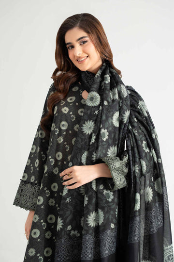 Nishat Linen 3 Piece - Digital Printed Embroidered Suit - 42501620 Online Shopping